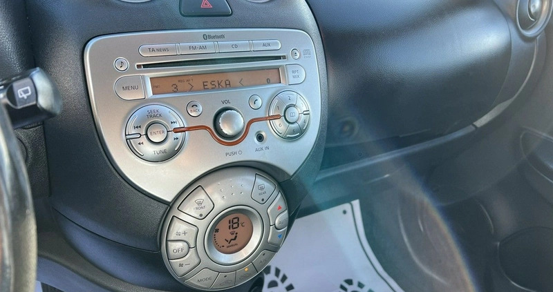 Nissan Micra cena 19900 przebieg: 238000, rok produkcji 2011 z Daleszyce małe 301